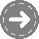 flecha correcta icon