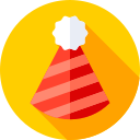 sombrero de fiesta icon