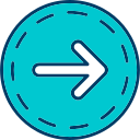 flecha correcta icon