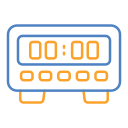 reloj digital icon