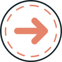 flecha correcta icon