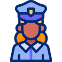 mujer policia icon