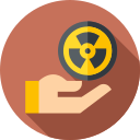 energía nuclear icon