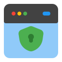 seguridad web icon