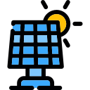 Solar panel icon