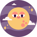 luna llena icon