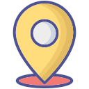 fijar mapa icon