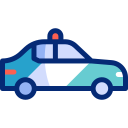 coche de policía animated icon