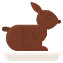 conejo de chocolate icon