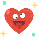 Zany face icon
