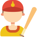 Jugador de béisbol icon