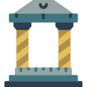 Templo griego icon