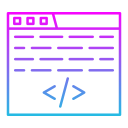 codificación web icon