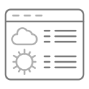 pronóstico icon