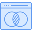 diagrama de venn icon