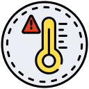 alta temperatura icon