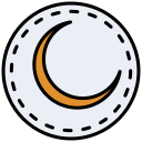 luna creciente icon