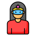 superheroína icon