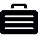 valigia metallica icona