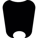 escudo en forma de diente 
