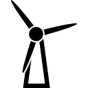 molino de viento eléctrico 