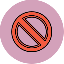 prohibición icon