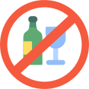 no alcohol icon