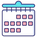 calendário de datas 