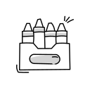 lápices de color icon