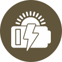 energía solar icon