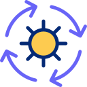 energía solar icon