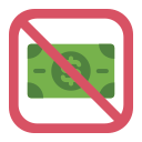 sin dinero icon