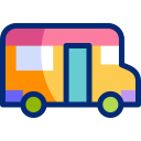 autobús escolar animated icon