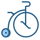 Penny farthing icon