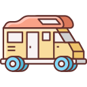 Acampar van icon