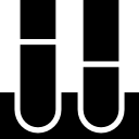 Test tubes icon