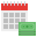 calendario de negocios icon