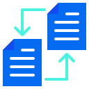 transferencia de datos icon