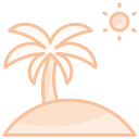 isla tropical icon