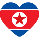 bandera de corea del norte 