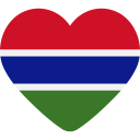 bandera de gambia 