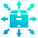 distribución icon