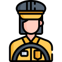 conductor de taxi icon