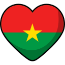 drapeau du burkina faso 