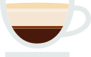 latte macchiato icon