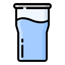 vaso de agua icon