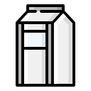 caja de leche icon