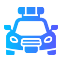 coche de policía icon