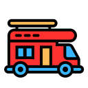 furgoneta camper icon