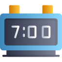 reloj digital icon